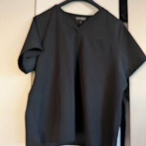 Classic Black Short Sleeve Women's Top